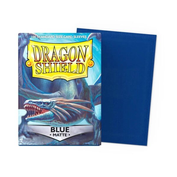 Protectores Dragon Shield 100 - Standard Matte Blue - Imagen 3