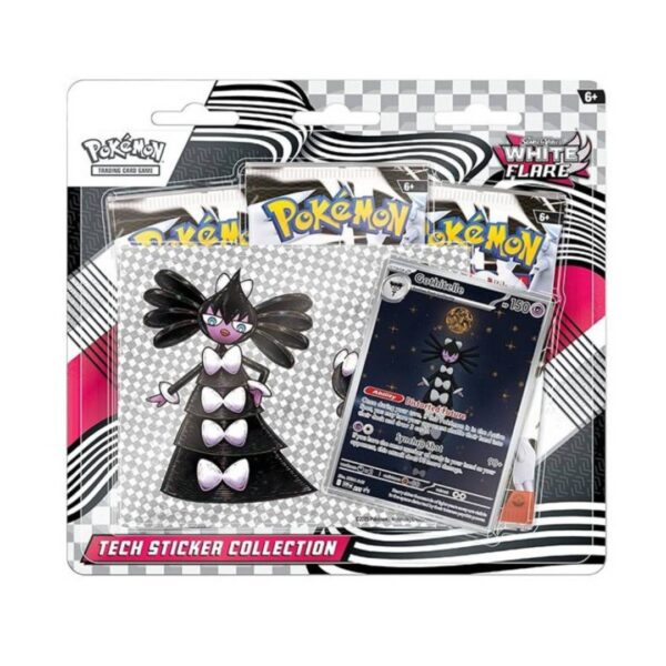 Pokémon: White Flare Tech Sticker Collection Gothitelle ING
