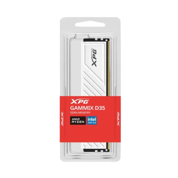Memoria RAM XPG Gammix D35, DDR4, 3200 8 GB, CL16, Blanco - Imagen 4