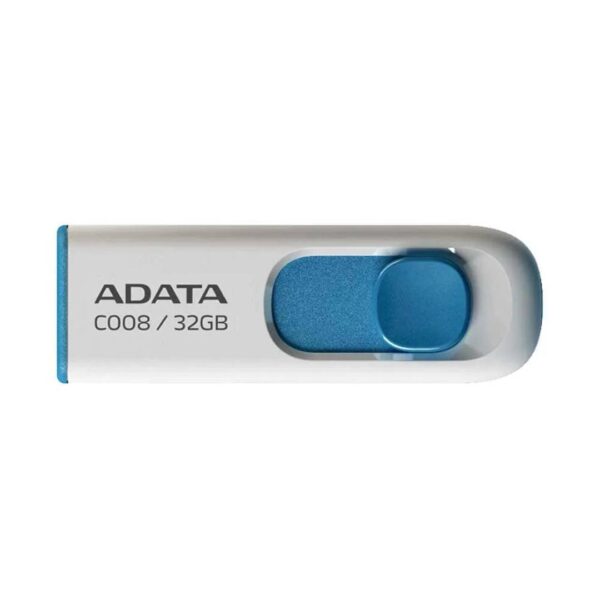 Pendrive ADATA C008, 32 GB, Blanco Celeste