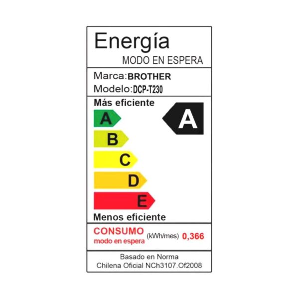 Impresora Multifuncional Brother Tank Tinta DCPT230 - Imagen 5