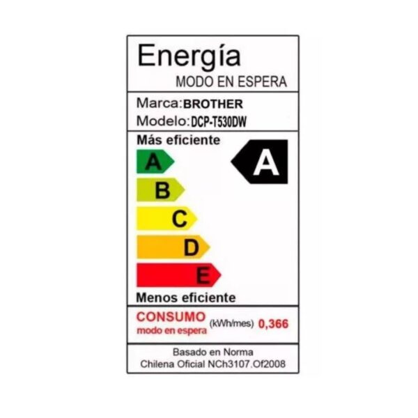 Impresora Multifuncional Brother Tank Tinta DCPT530DW - Imagen 5