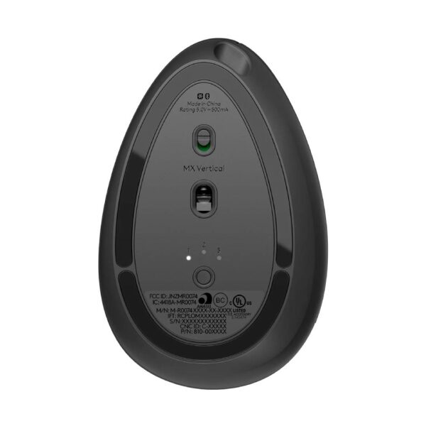 Mouse Ergonomico Logitech MX Vertical Advanced Grafito - Imagen 5