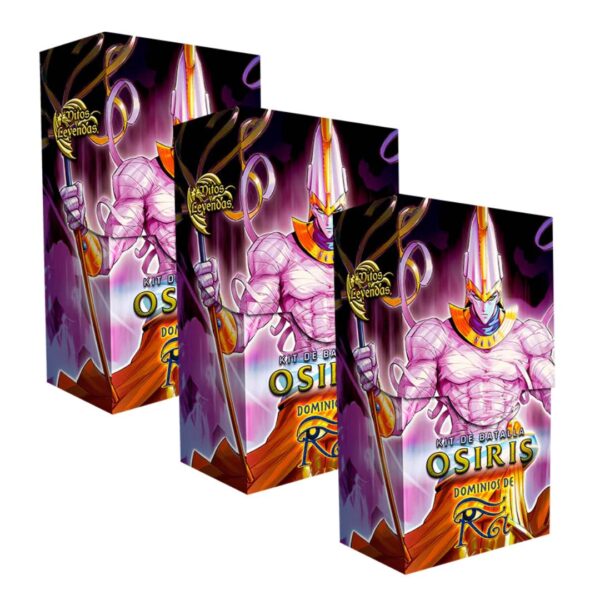 (PREVENTA) X3 Kit de Batalla Osiris Dominios de Ra Aniversario PB MYL