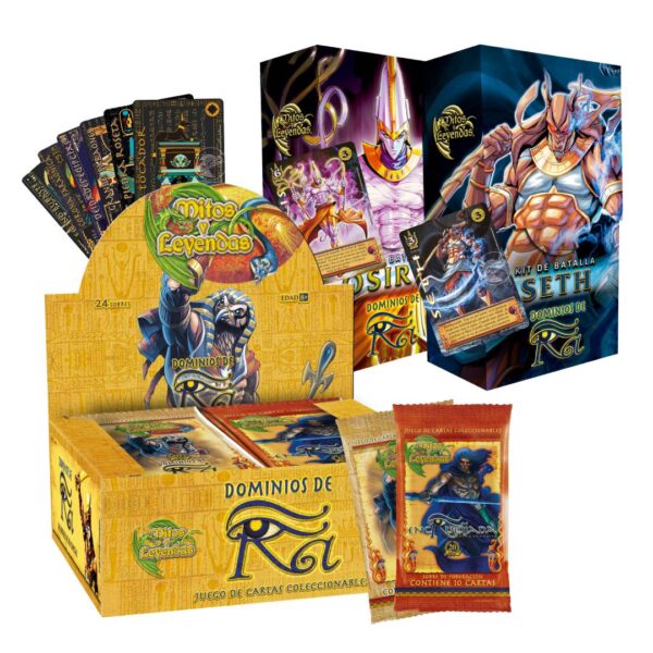 (PREVENTA) Megapack Dominios de Ra Aniversario: Display + 2 Kits