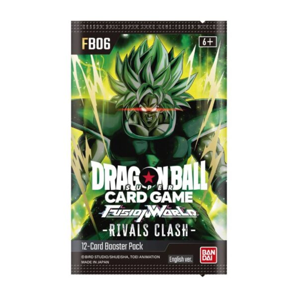 Dragon Ball Super Fusion World FB06 Booster Box Rivals Clash - Imagen 2