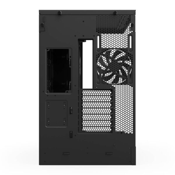 Gabinete NZXT H9 Flow (2025) Dual-Chamber Mid-Tower Black - Imagen 6
