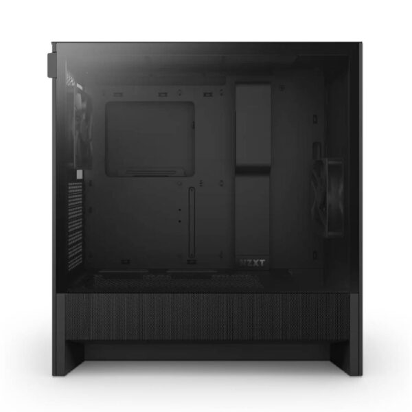 Gabinete NZXT H5 Flow (2024) Compact Mid-Tower ATX Black - Imagen 4