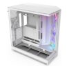 Gabinete NZXT H9 Flow RGB 2025 con Fans RGB y Control White - Imagen 2