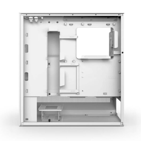 Gabinete NZXT H5 Flow (2024) Compact Mid-Tower ATX White - Imagen 6