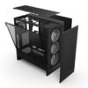 Gabinete NZXT H5 Flow RGB (2024) ATX c/ Fans RGB Black - Imagen 4