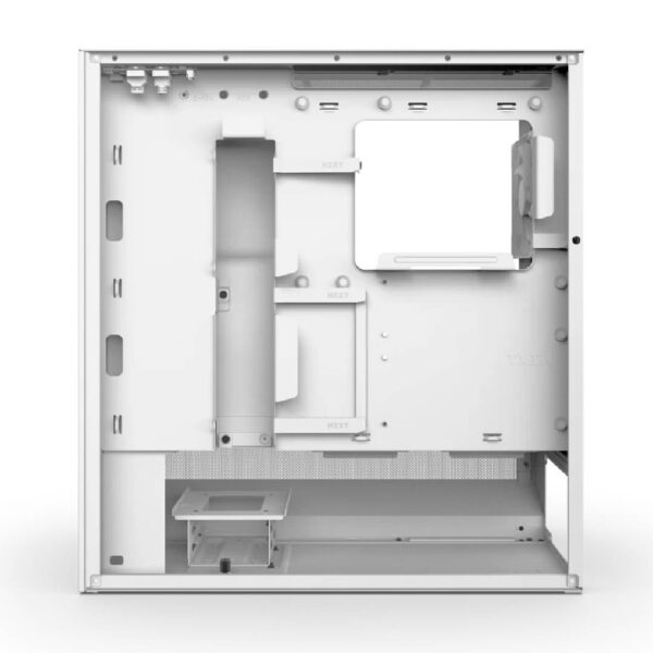 Gabinete NZXT H5 Flow RGB (2024) ATX c/ Fans RGB White - Imagen 6