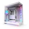 Gabinete NZXT H9 Flow RGB+ 2025 con Fans RGB y Control White