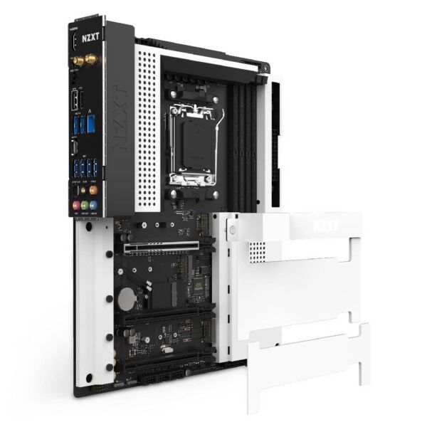 Placa Madre NZXT N7 B650E - AM5, ATX, White - Imagen 4