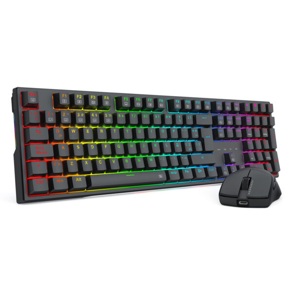 Kit Teclado y Mouse Gamer Redragon S146 Español - Imagen 4