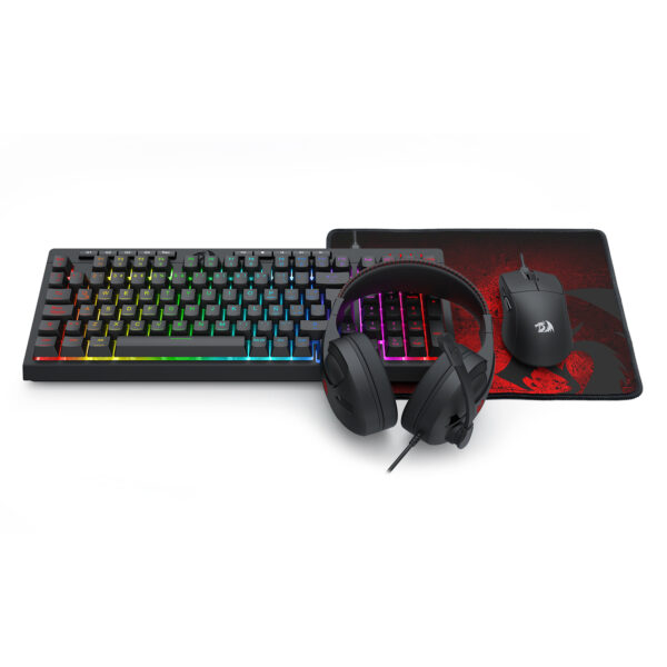 Kit Teclado y Mouse Gamer Redragon S147 Combo 4 en 1 - Imagen 2