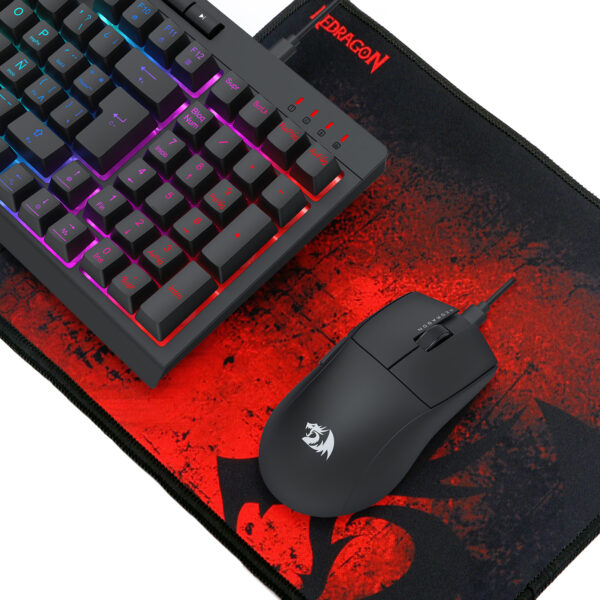 Kit Teclado y Mouse Gamer Redragon S147 Combo 4 en 1 - Imagen 7