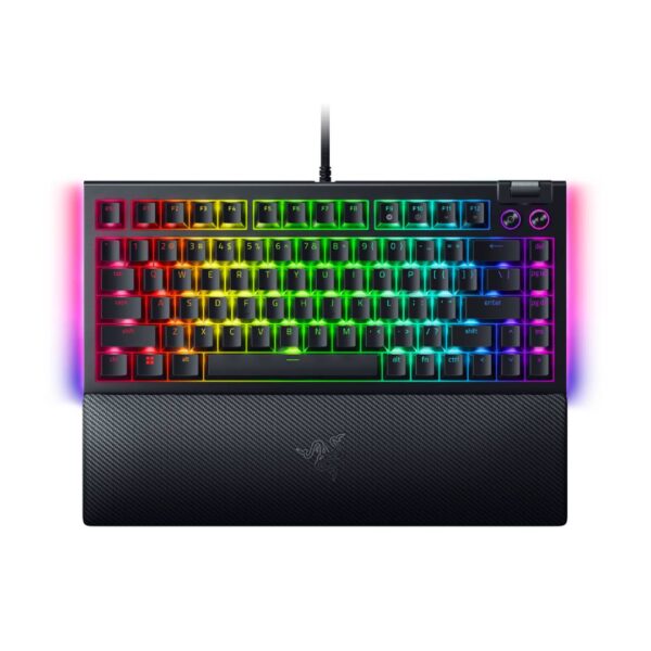 Teclado Razer Blackwidow V4 Black 75 Sw. Orange Ingles