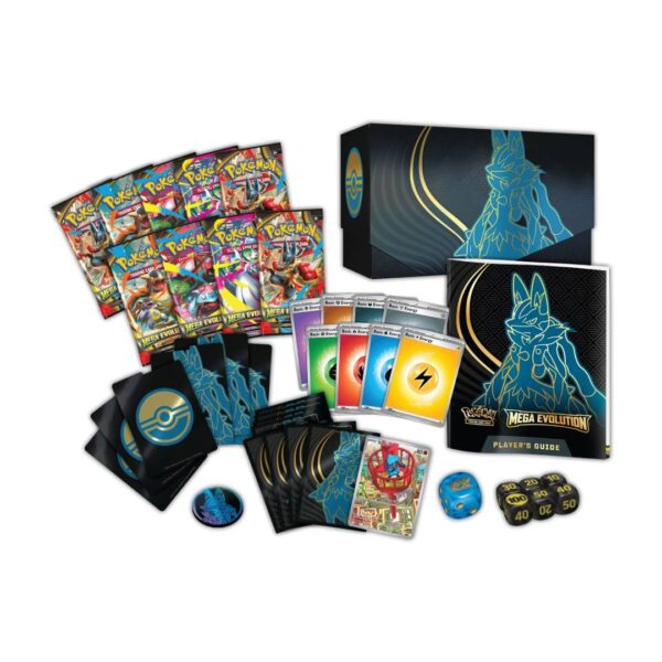 Pokemon TCG MegaEvolution, Elite Trainer Box Español Lucario - Imagen 2