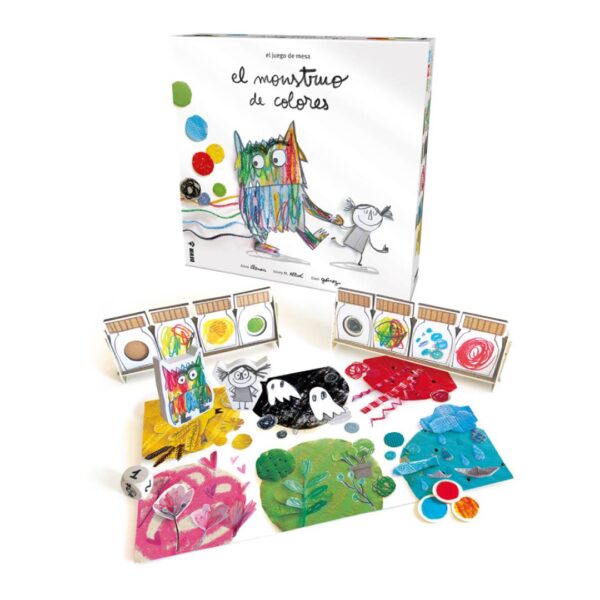 Juego de Mesa EI Monstruo de Colores - Imagen 2