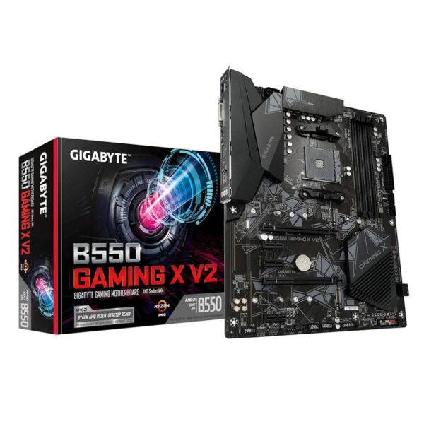 Placa Madre Gigabyte B550 Gaming X V2, ATX, AM4, DDR4