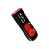 Pendrive ADATA C008, 32 GB, Negro Rojo - Imagen 3