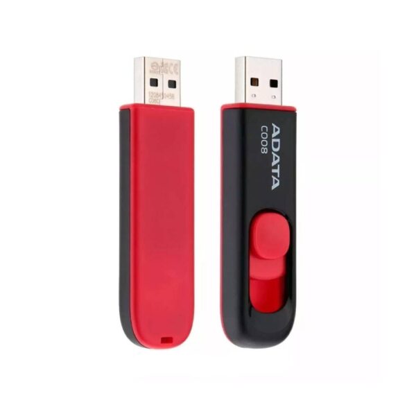 Pendrive ADATA C008, 32 GB, Negro Rojo - Imagen 4