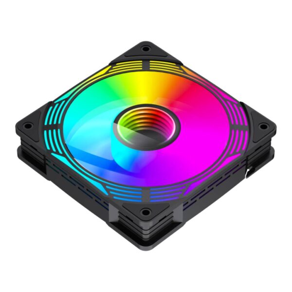 3-Pack Ventiladores Gamemax KF300 120mm Negro - Imagen 4