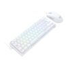Kit de Teclado y Mouse Redragon k617RGB SP M724 Blanco S143W - Imagen 4