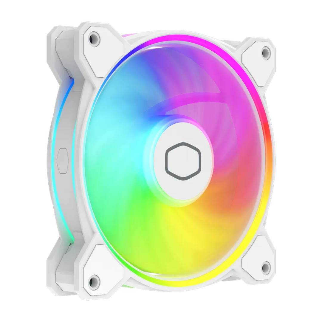 Ventilador Cooler Master MasterFan MF120 Halo2 Blanco - Imagen 2