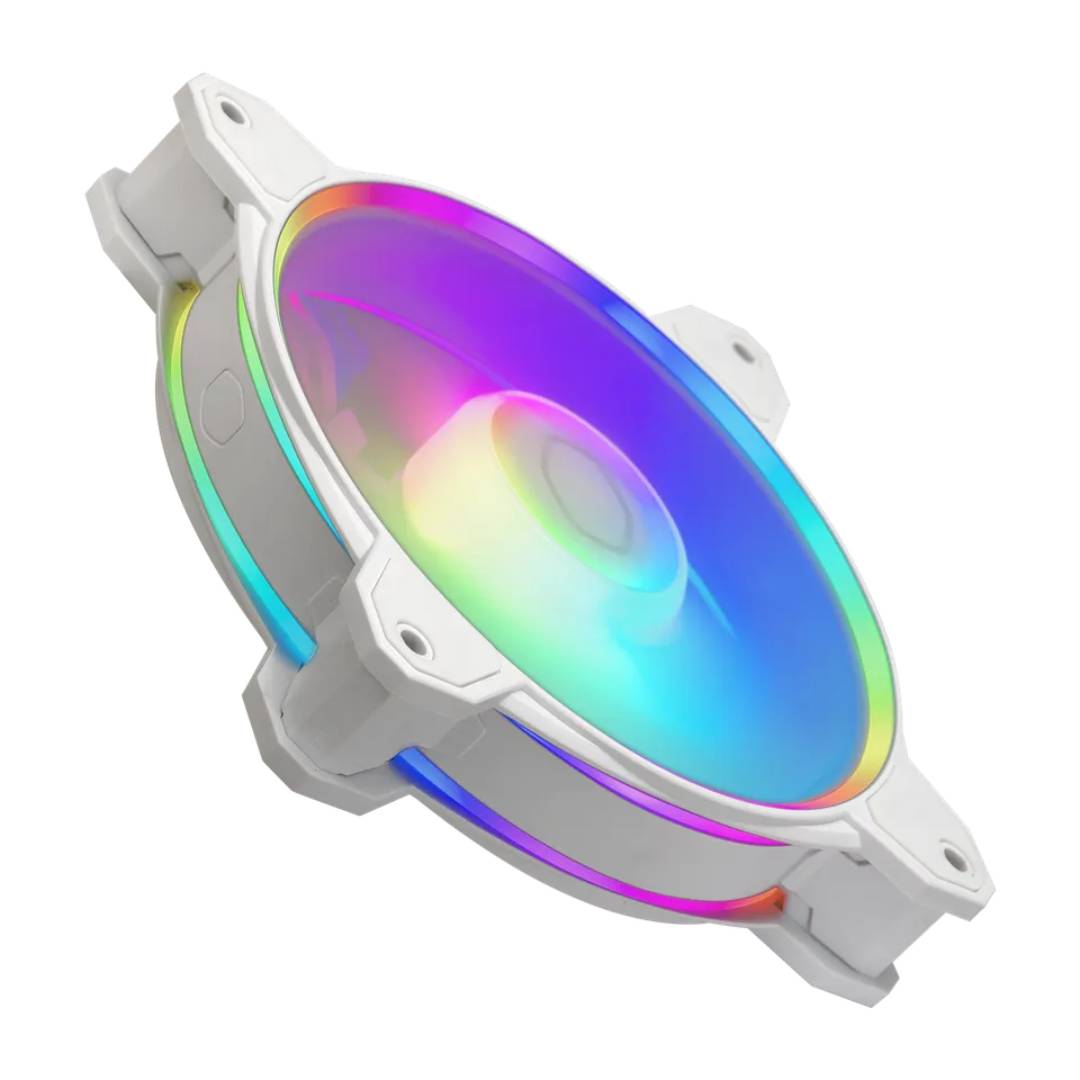 Ventilador Cooler Master MasterFan MF120 Halo2 Blanco - Imagen 3