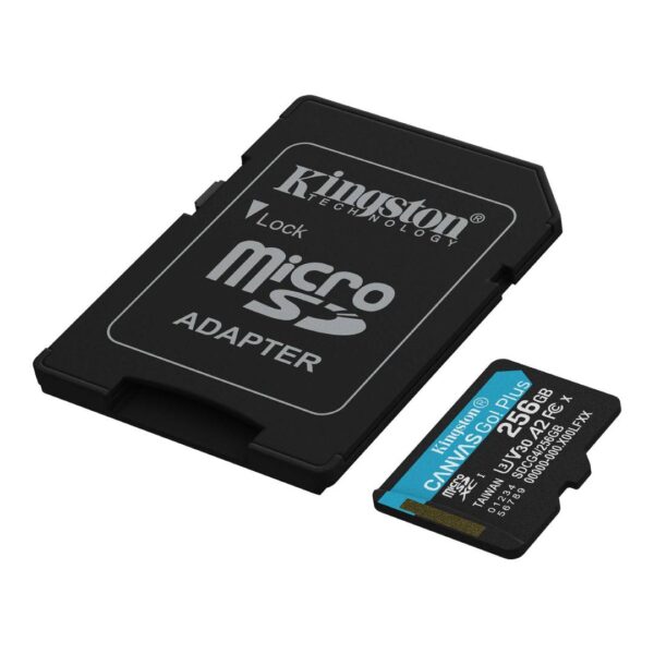 Memoria MicroSDXC Kingston Canvas Go Plus 256GB - Imagen 2