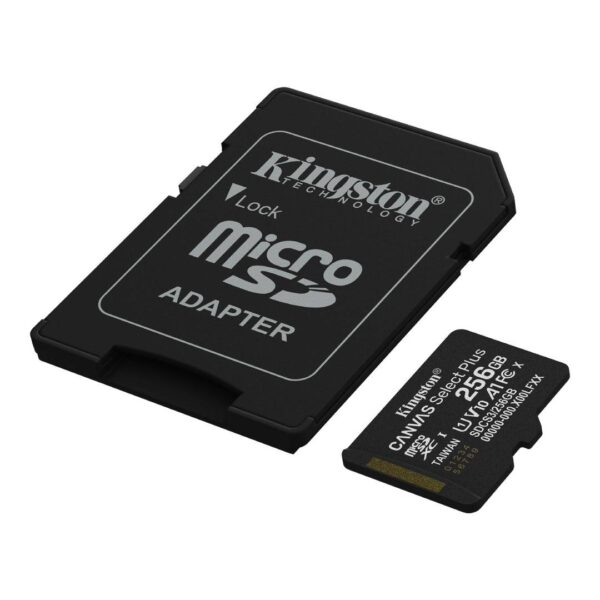 Memoria MicroSDXC Kingston Canvas Select Plus Gen3, 256GB - Imagen 2