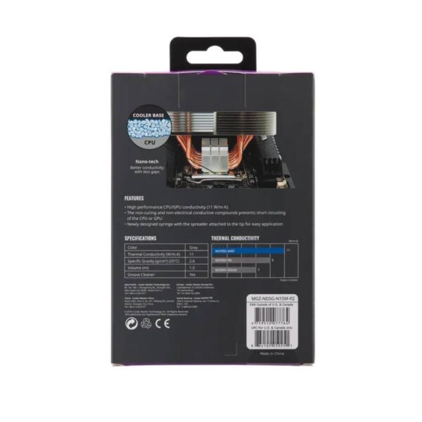 Pasta Térmica Cooler Master - Master Gel Maker, 40g - Imagen 4
