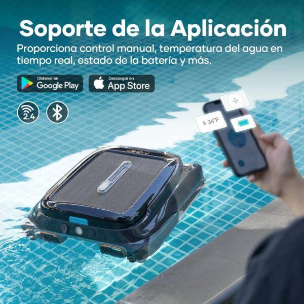 Robot Saca Hojas para Piscina Inalámbrico Aiper Surfer S1 - Imagen 8