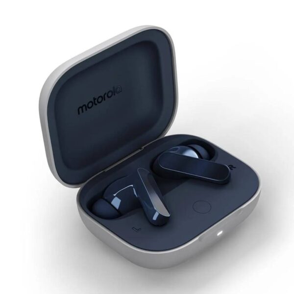 Audifonos Motorola Motobuds Illusion Blue - Imagen 4