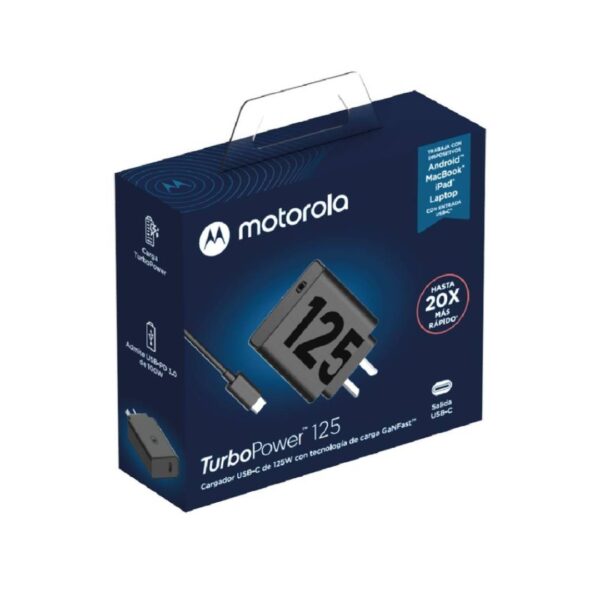 Cargador Motorola Turbo Power 125w - Imagen 5