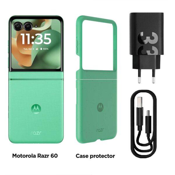 Celular Motorola Moto RAZR 60 12+512GB Green - Imagen 6