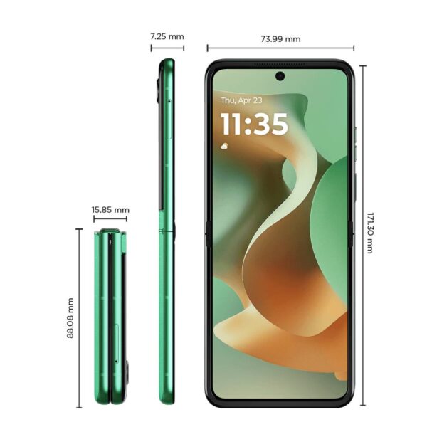 Celular Motorola Moto RAZR 60 12+512GB Green - Imagen 5