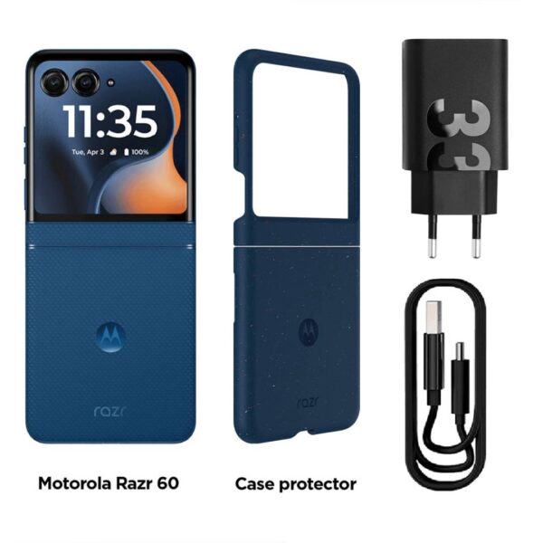 Celular Motorola Moto RAZR 60 12+512GB Blue - Imagen 3