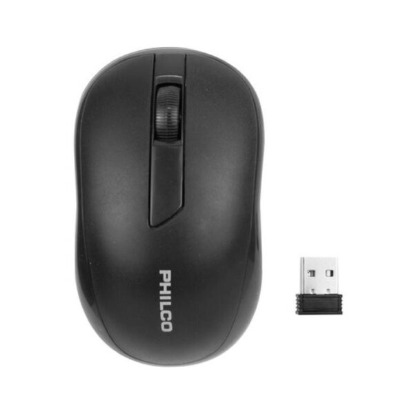 Mouse Optico Inalambrico Philco 210WN Negro