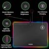 Mousepad Philips SPL7504 RGB USB - Imagen 4