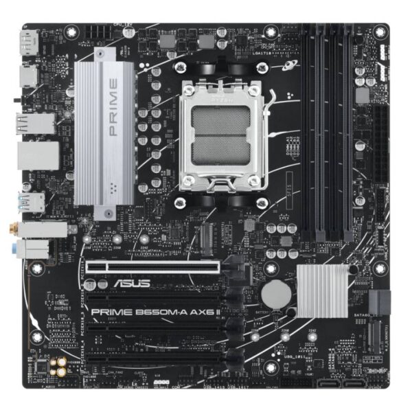 Placa Madre ASUS PRIME B650M-A AX6 II, AM5, DDR5, WiFi - Imagen 2