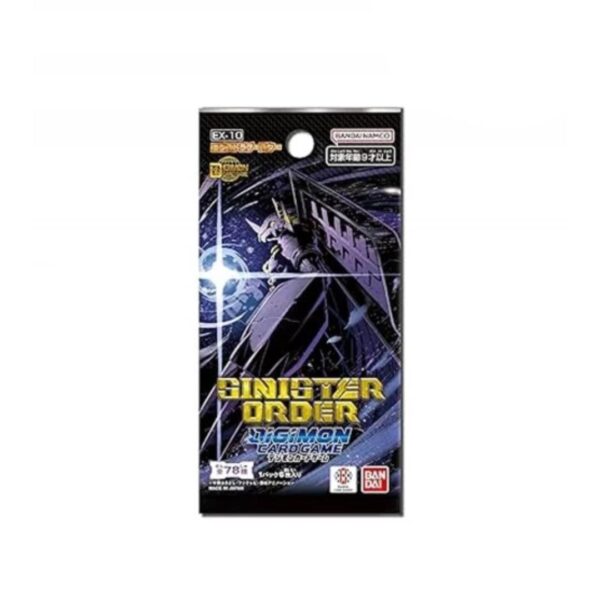 Digimon TCG: Booster Display, Sinister Order, EX-10 - Imagen 2