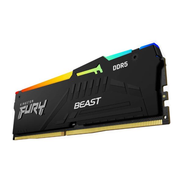 Memoria RAM Kingston Fury Beast RGB 8GB 5600MTs DDR5 CL36 - Imagen 3