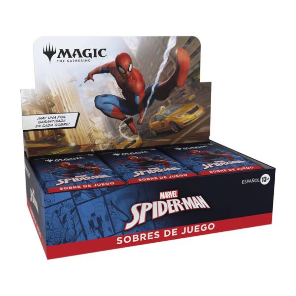 MTG: Marvel Spider Man - Caja de Sobres de Juego Español