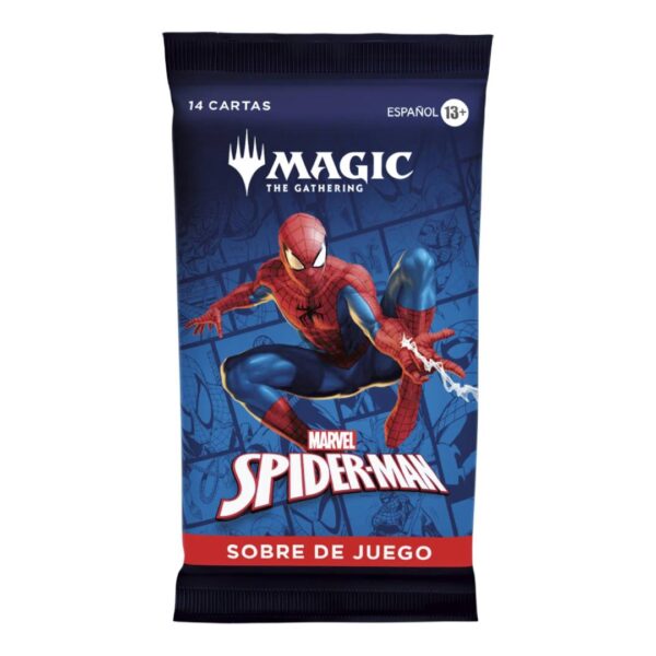 MTG: Marvel Spider Man - Caja de Sobres de Juego Español - Imagen 2
