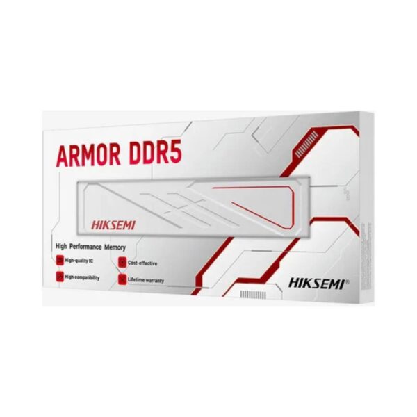 Memoria RAM Hiksemi Armor White 16GB 5600MHz DDR5 - Imagen 3