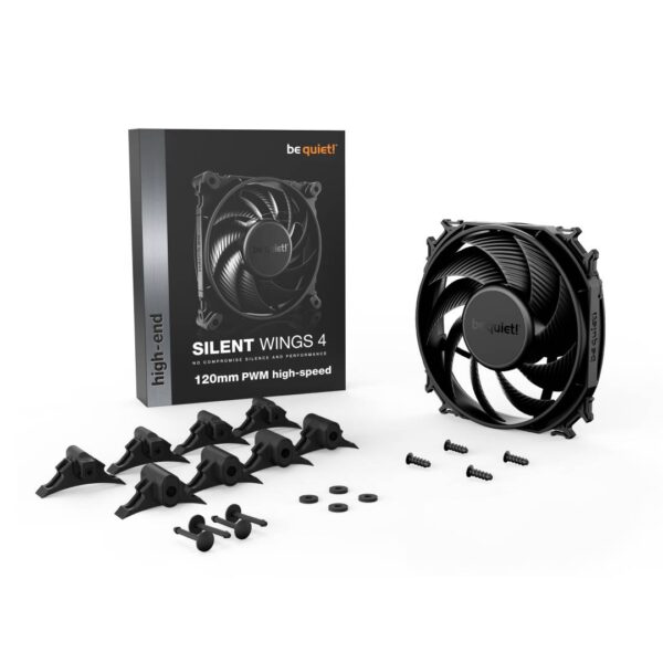 (PREVENTA) Ventilador be quiet! SILENT WINGS 4 120mm PWM high-speed - Imagen 4