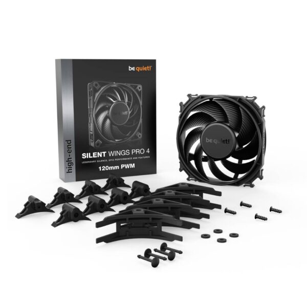 (PREVENTA) Ventilador be quiet! SILENT WINGS PRO 4 120mm PWM - Imagen 5